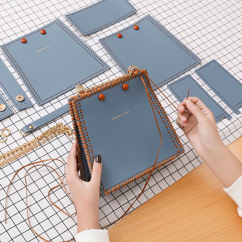 バッグ2020新しいトレンディな友達織りチェーンワンショルダーメッセンジャーバッグ自家製手作りdiy素材バッグ Tiancai_Wing_Bag37106711960