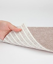 ワタナベ工業 国産タイルカーペット 吸着ぴたマット ループ 4枚組 45X45cm グリーン