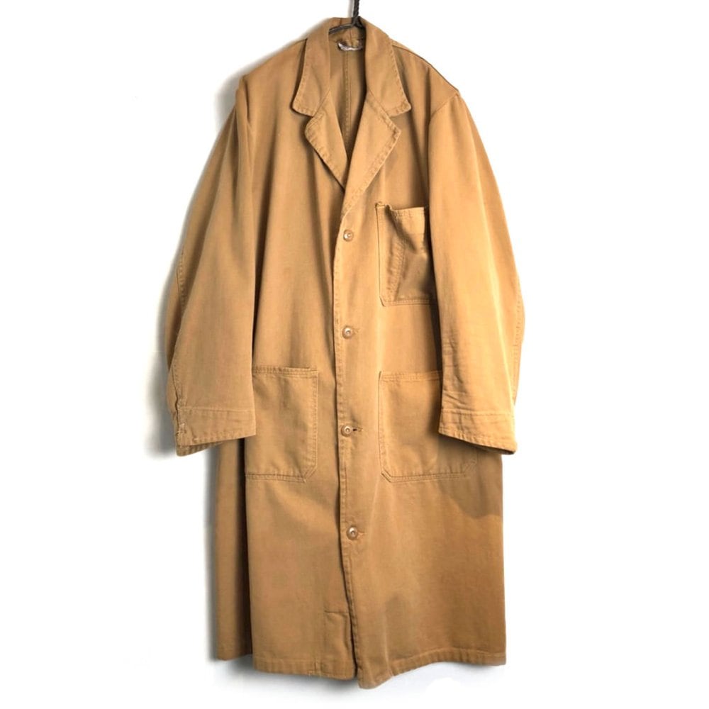 STRONG HOLD] Vintage Shop Coat Work Coat [1960s] Vintage Shop Coat