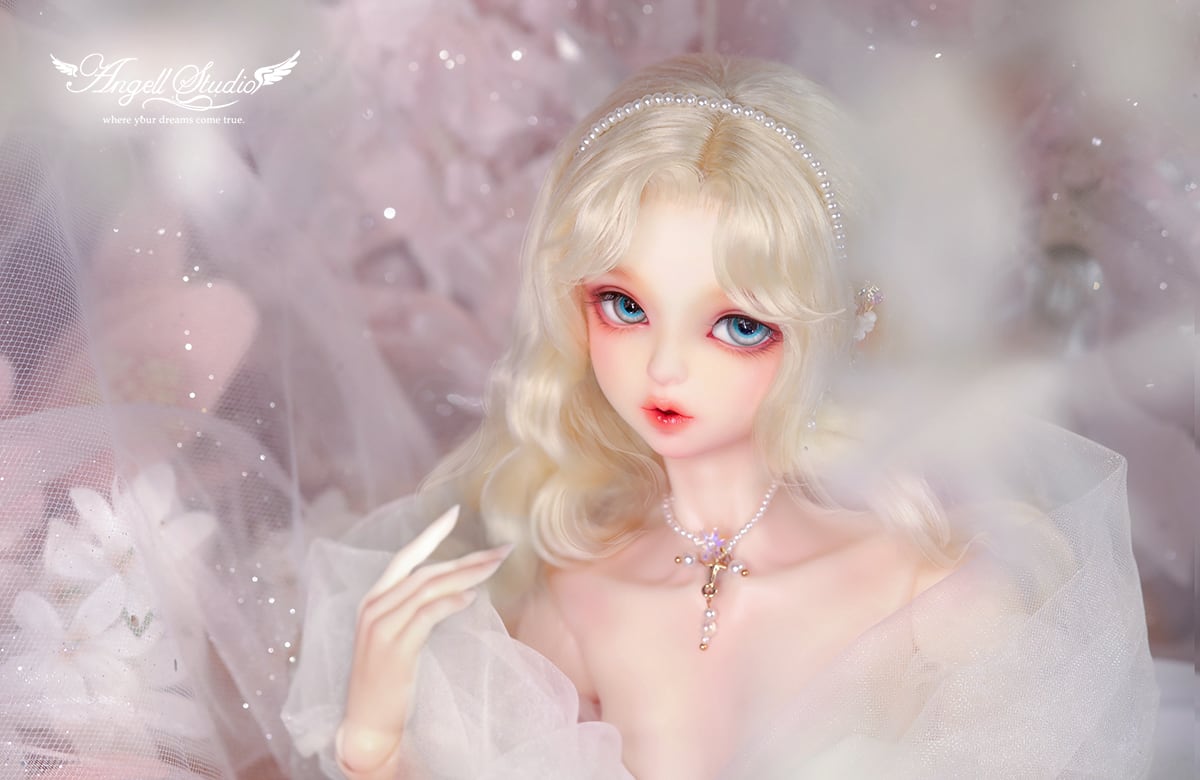 即納ドール】Angell Studio◇ AS1/3女の子 涵（本体➕「夏の雲」メイク