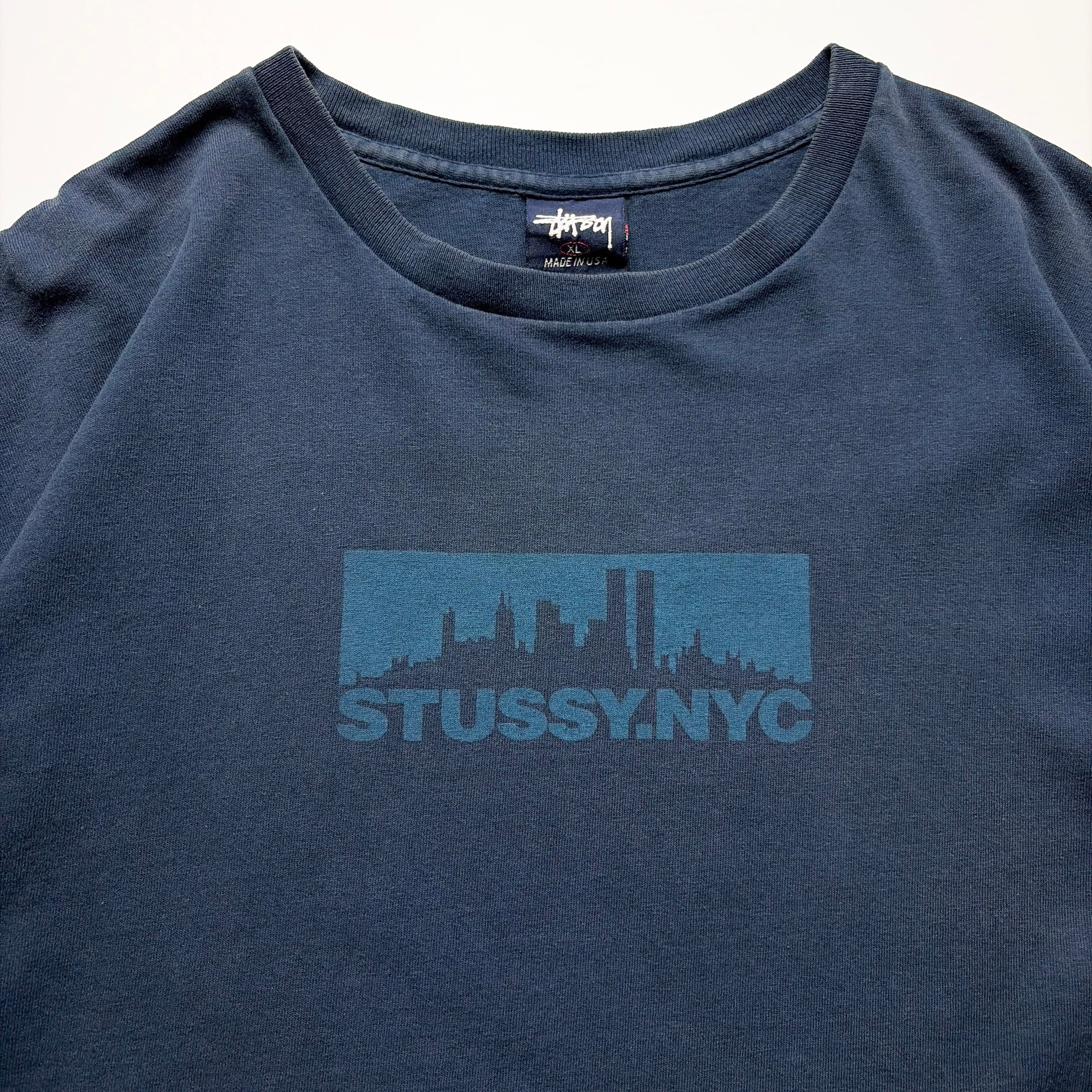 90s Stussy NYC Logo Tee USA