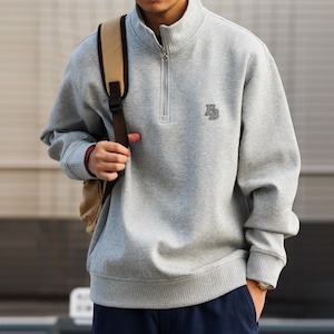 ハーフジップポロスウェット 220289