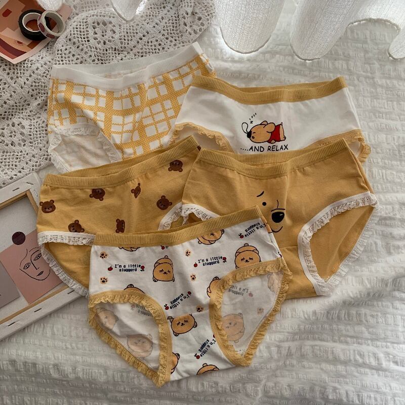 レーストライアングル コットン 大人ガーリー スウィート キュート カジュアル ピュア YY-ファッション48675609351