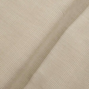 先染め Yarn Dyed チェック ベージュ SK215