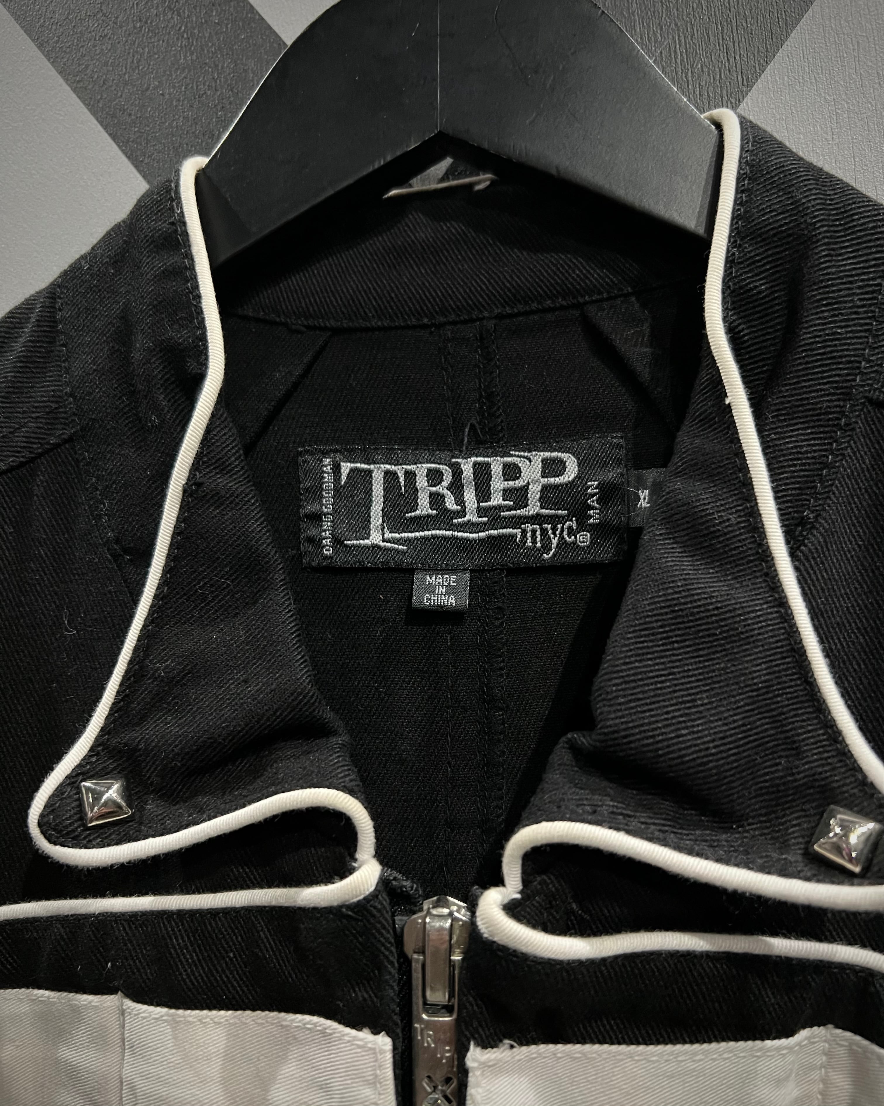 X VINTAGE】“TRIPP NYC” Napoleon Gimmick Vintage Jacket | Caka(カカ
