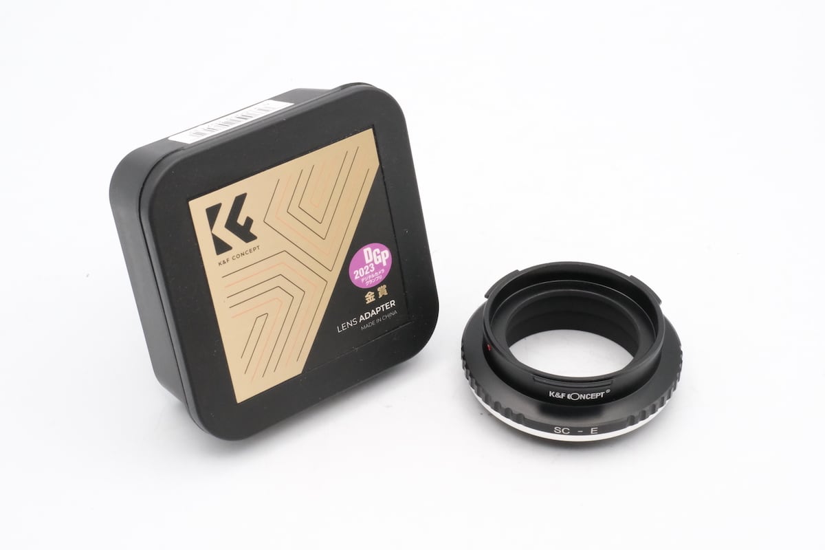 K&F Concept KF-CNRFE（旧コンタックスC・ニコンSマウント(外爪)レンズ