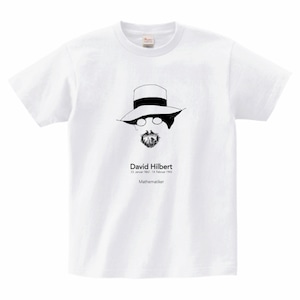 ダフィッド・ヒルベルトTシャツ_白/David HIlbert T-shirt (White)