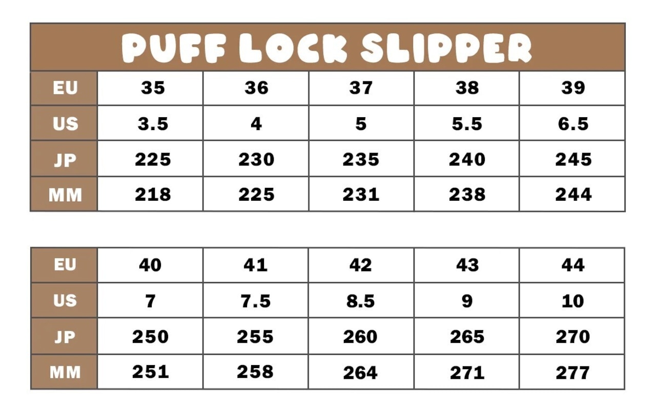 【BBIMP】Puff-Lock Slippers / Carbon Black