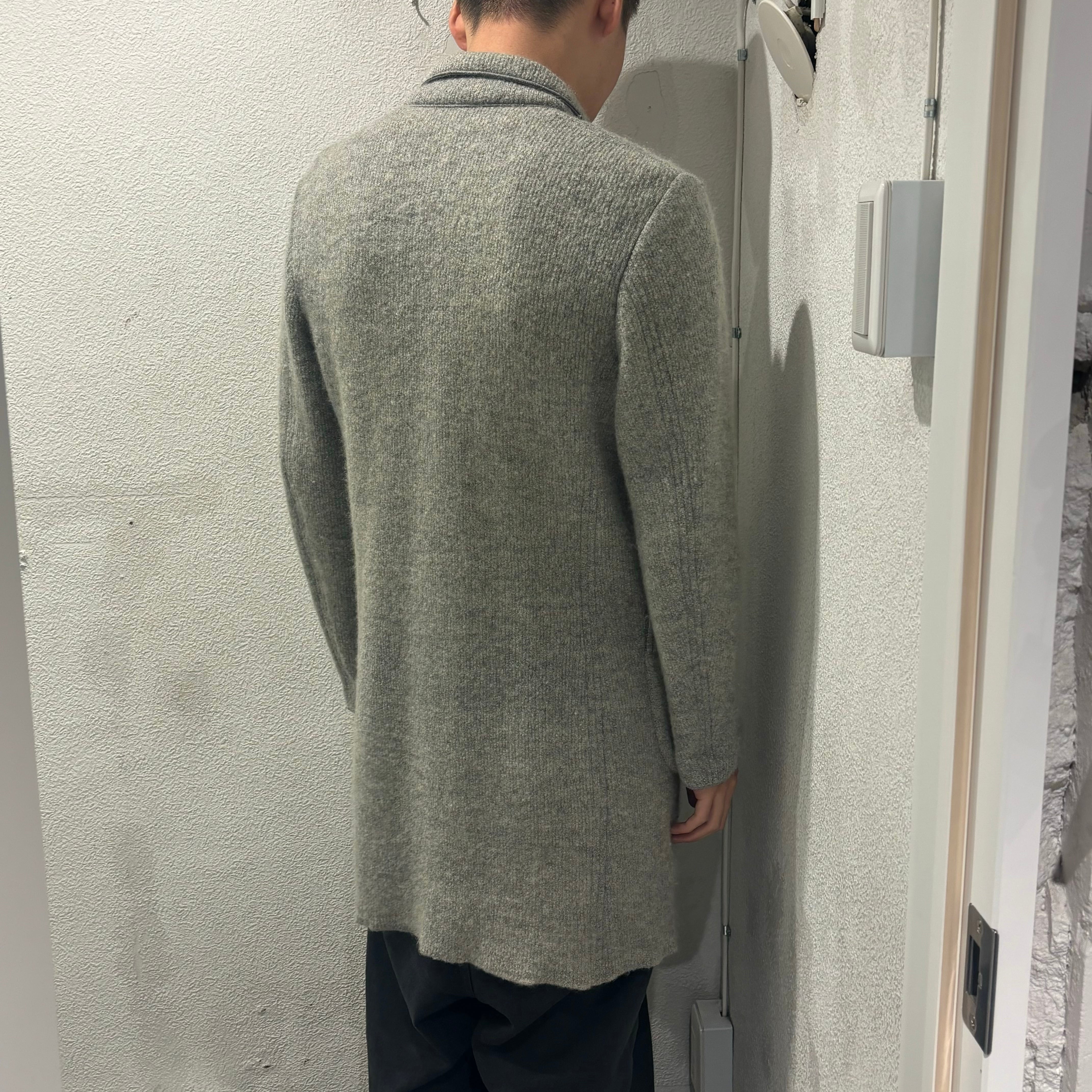 ISSEY MIYAKE MEN イッセイミヤケメン ME53KA201 mohair knit coat 