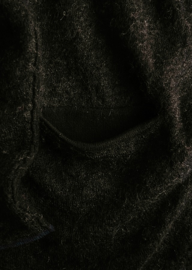 ISSEY MIYAKE 04AW collar knit cardigan