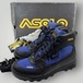 【ASOLO】Skyriser ハイキングブーツ GORE-TEX US10.5 BLUE/BLACK アゾロ スカイライナー ゴアテックス GTX アウトドア ストリート AS-503M