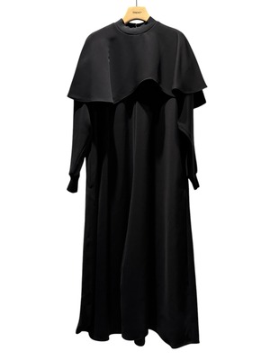 【25SS】ENFOLD エンフォルド / CAPE DRESS / ケープドレス
