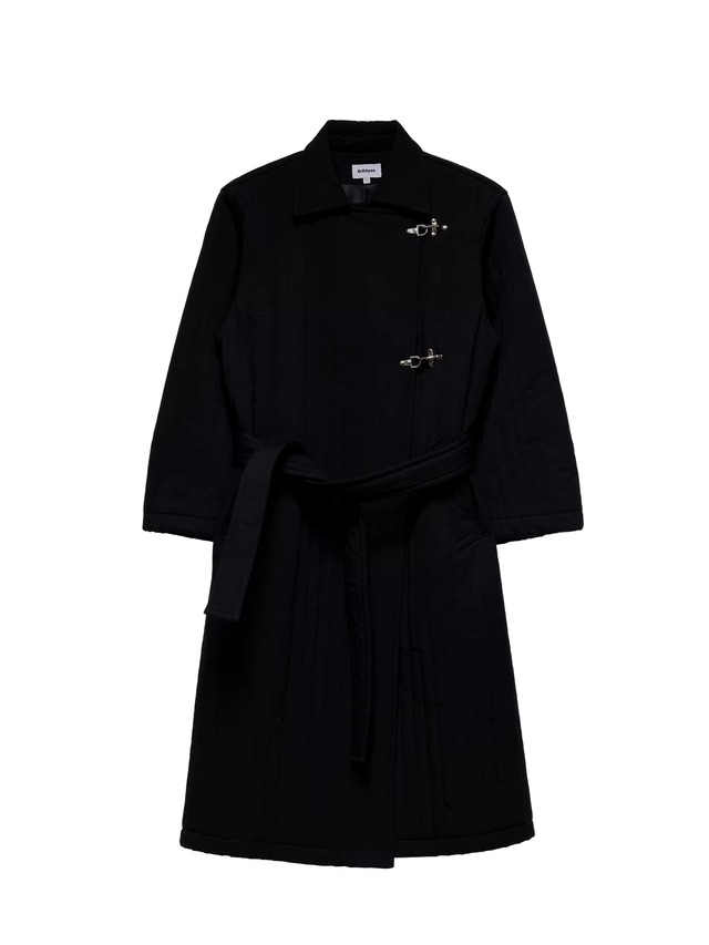 6CRAYON Quilted Padded Long Lobster Clasp Coat