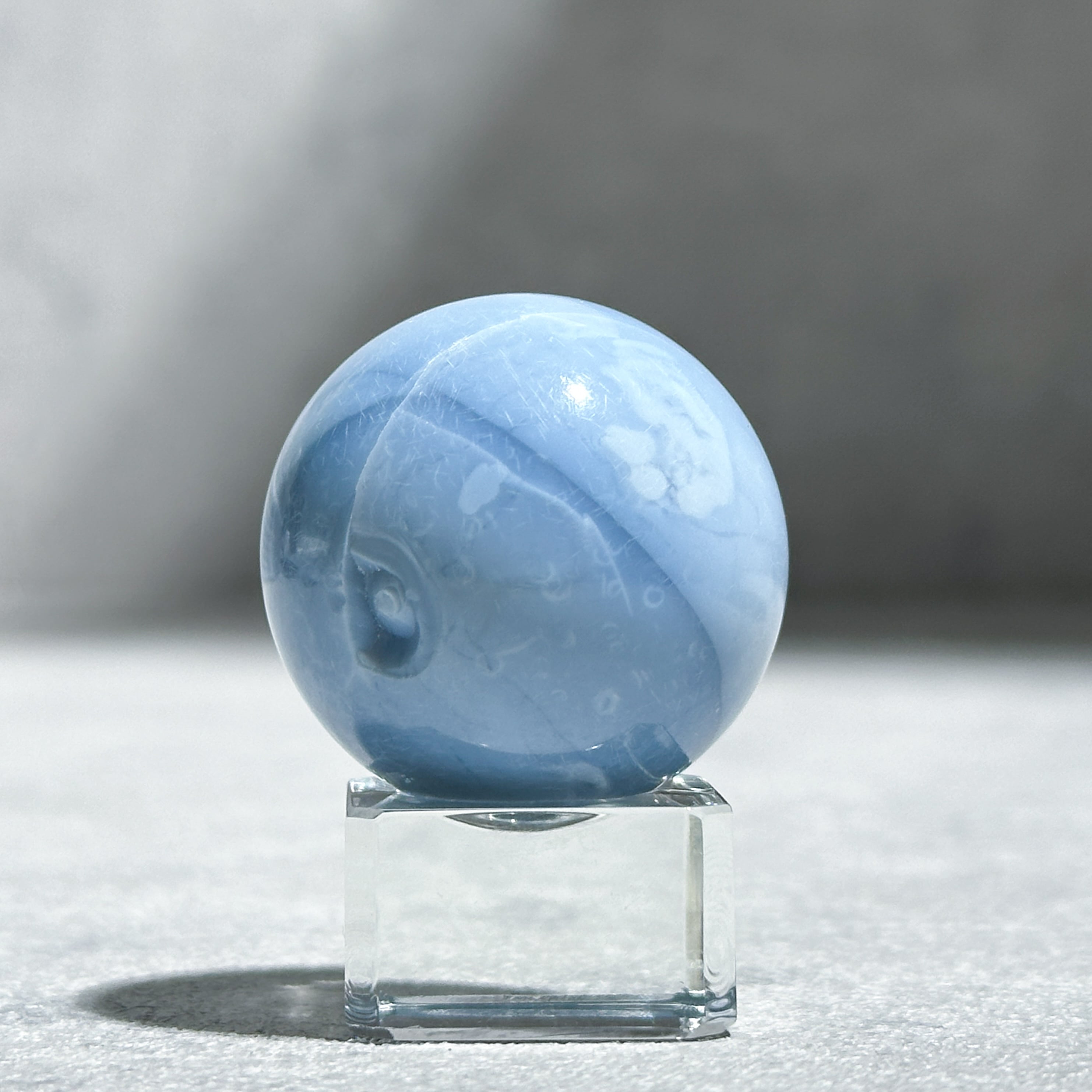 ブルーオパール スフィア02◇ Blue Opal ◇ 天然石・鉱物