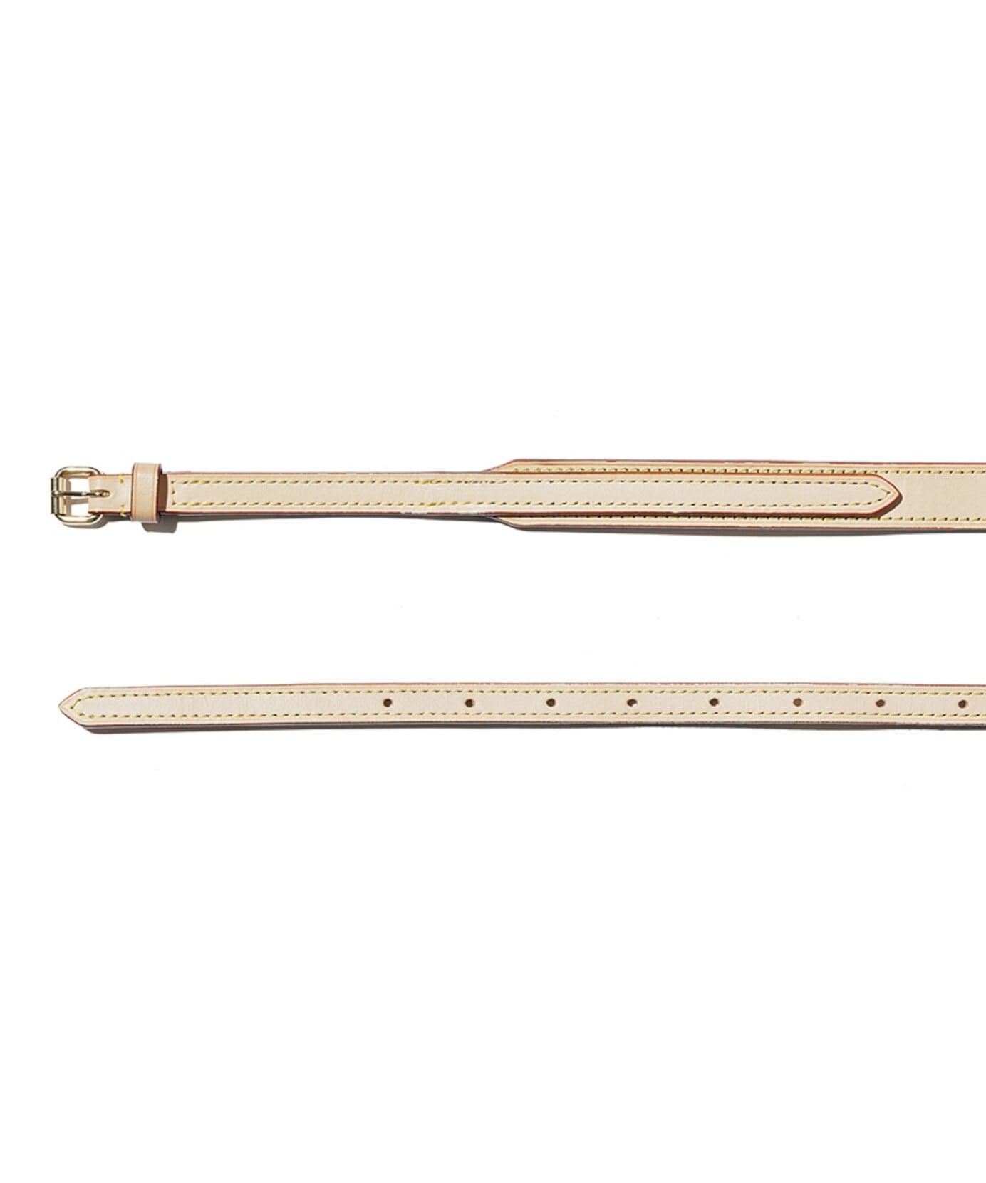 UNUSED / UH0632 LEATHER BELT(BEIGE) | AfterSchool (アフター