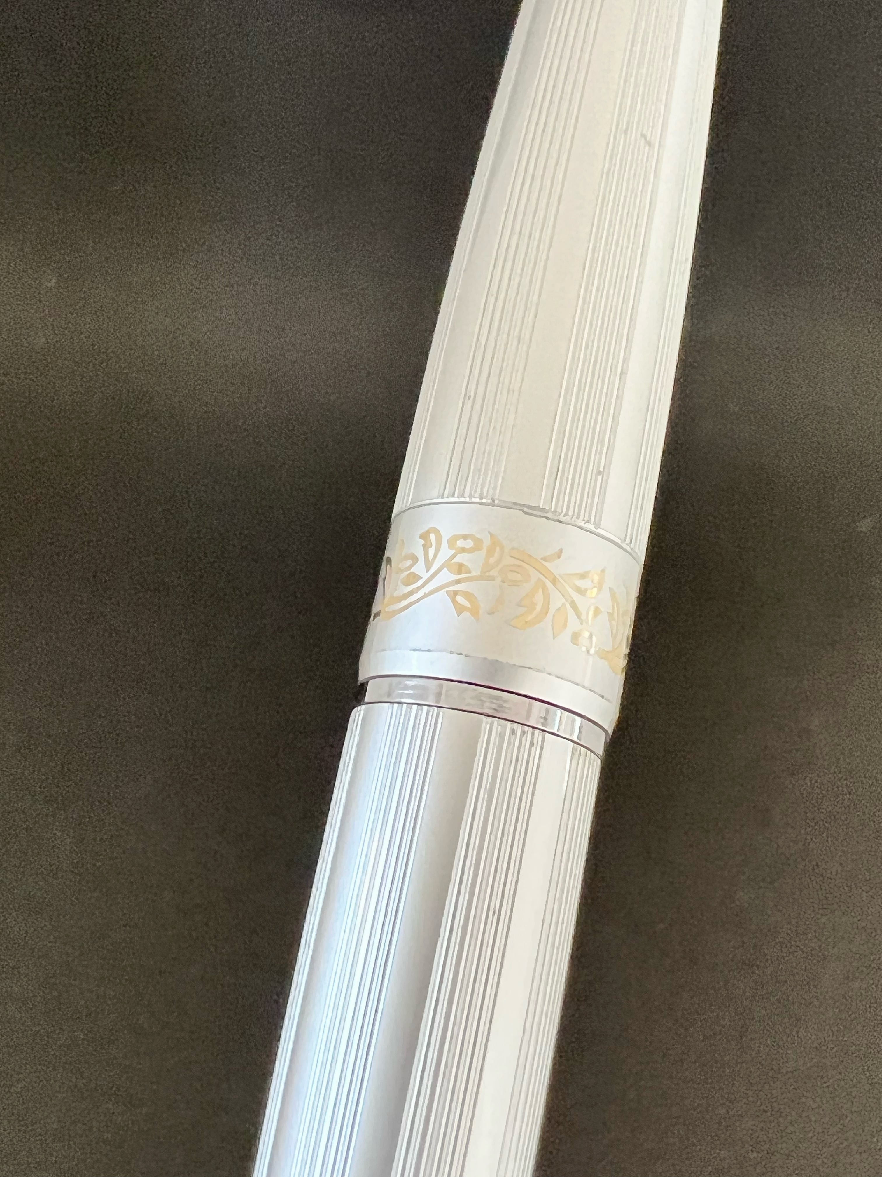70s プラチナ PLATINUM （細字） 18KWG 02706 | 川口明弘の調整万年筆