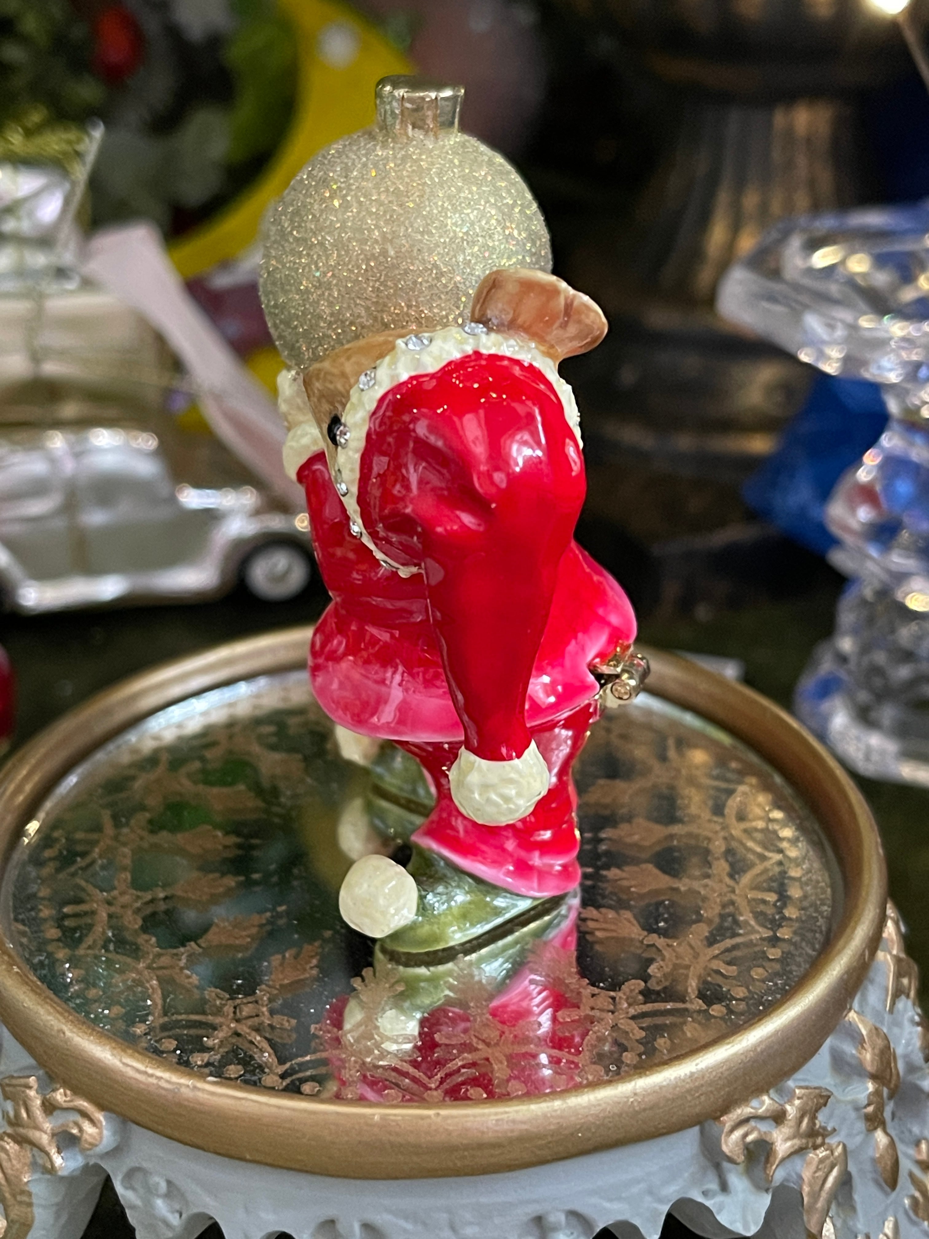 ◇ボールマウス◇エナメルBOX◇Trinket トリンケットボックス◇英国