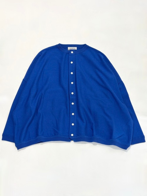 ordinary fits・BARBER CARDIGAN・BLU