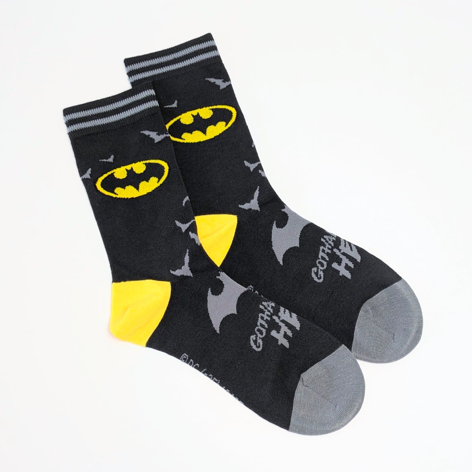 ♧【 crew socks / クルーソックス 】BATMAN ( バットマン ) / 靴下 / ソックス〚アメリカン雑貨 アメトイ〛