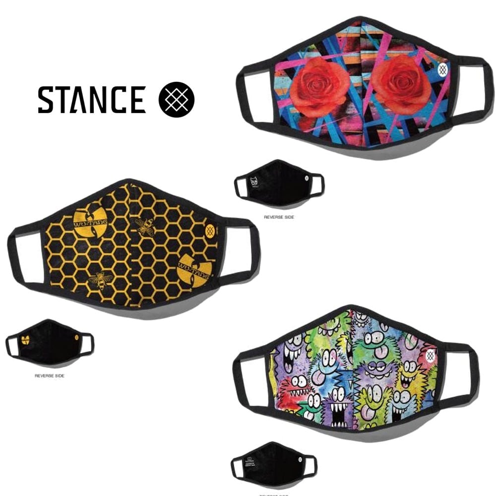 スタンス ソックス マスク Stance Socks Mask 限定モデル 男女兼用 メンズ レディース キッズ 子供 コロナ対策 予防  ソーシャルディスタンス フェイスマスク | cutback powered by BASE