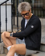 【サラッと冷える】LUXURY COOL CARDIGAN【BEL-M-021】
