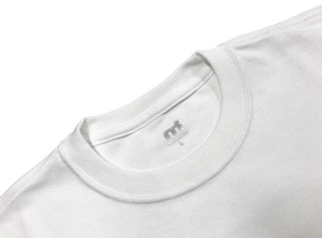 ハイブリッド半袖Tシャツ - エブリー - WHITE