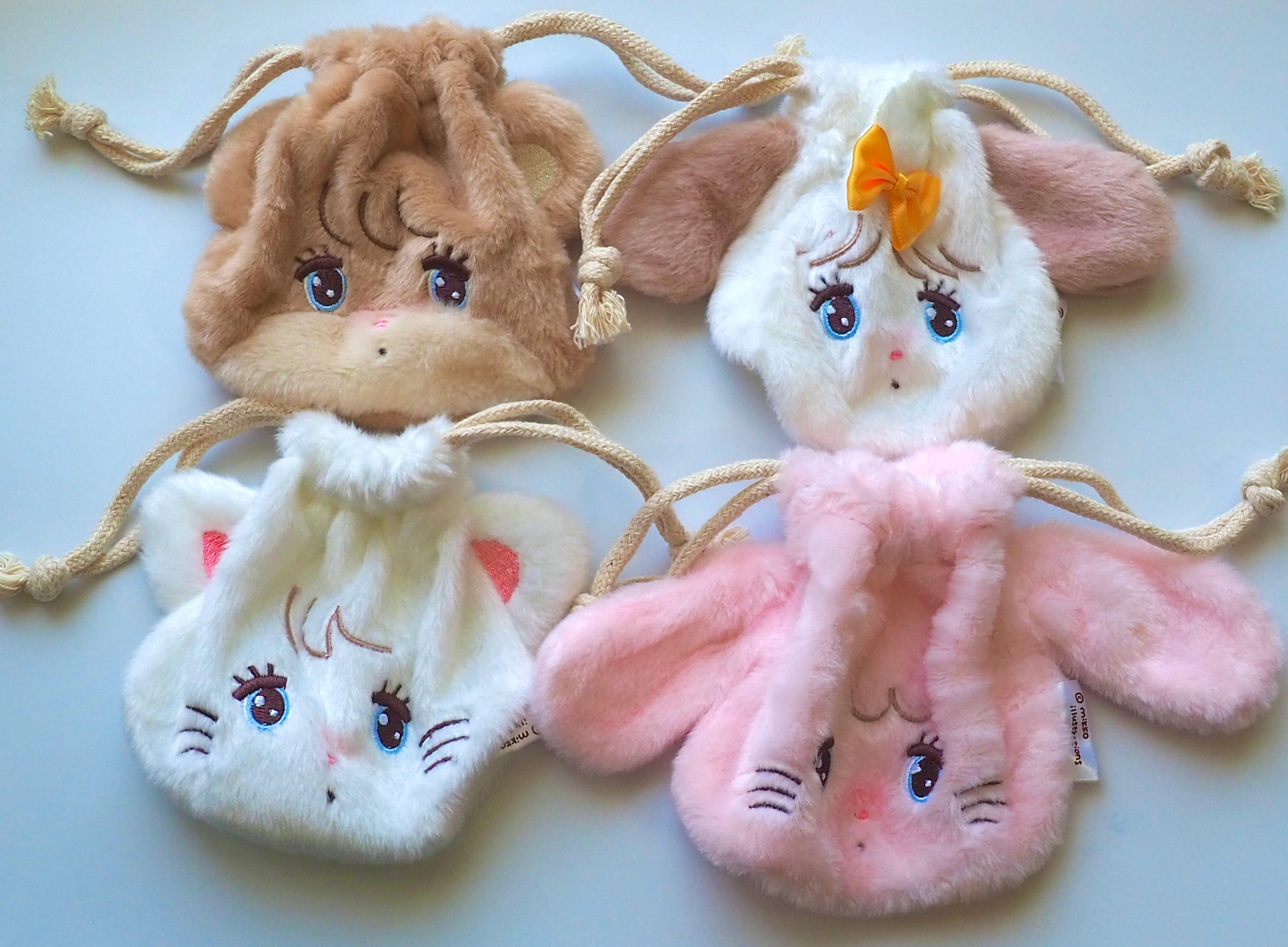 mikko characters フェイス巾着④Mousse | nozomiya