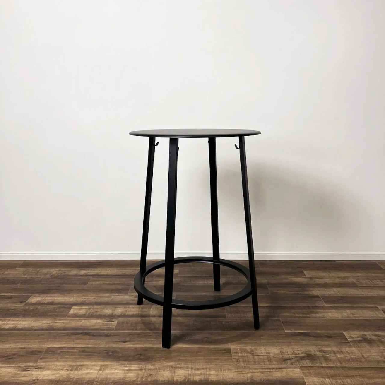 HAY REVOLVER TABLE BLACK カウンターテーブル・ハイテーブル ブラック フック付き 傷や汚れあり【開封済み 未使用品】【中古】【250サイズ】