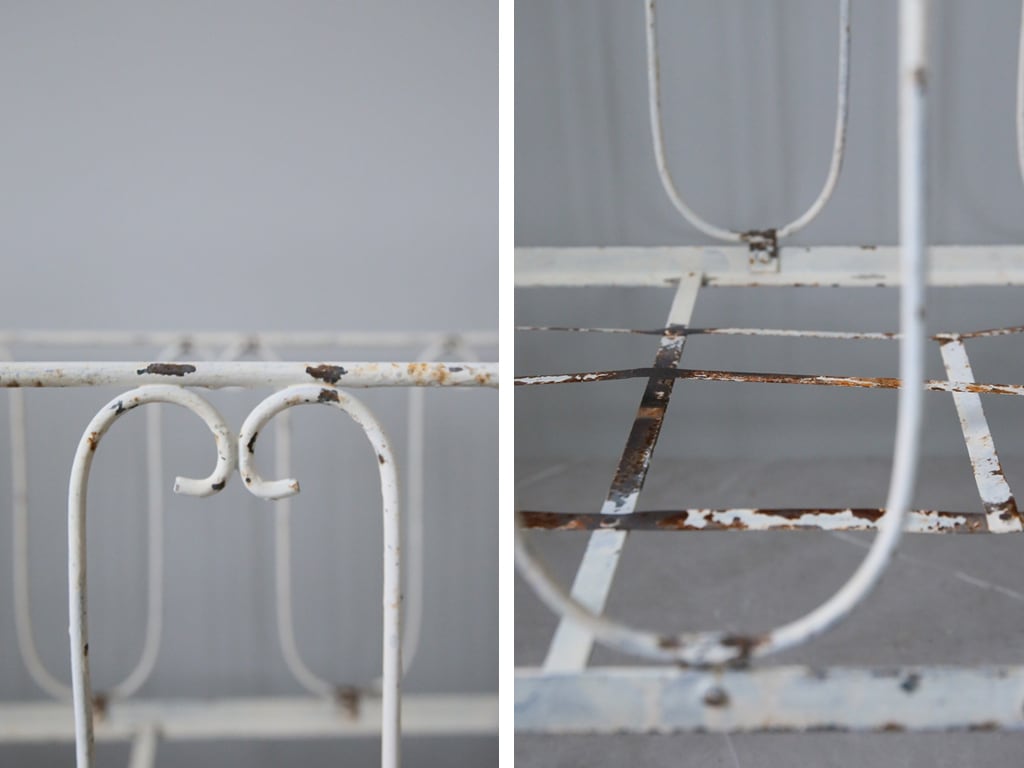 フランスアンティーク◇アイアン製ベビーベッド/鉄製ソファ/オブジェ  