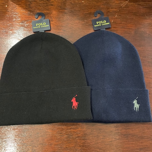 Polo Ralph Lauren ニット コットンビーニーキャップ PC0598