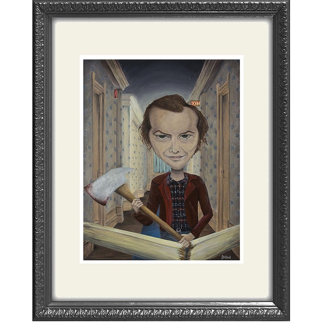 Jack Torrance - The Shining giclee print by dddalina (framed)