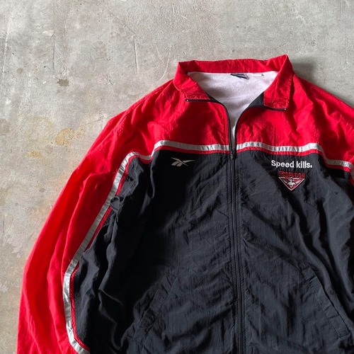 Reebok / bicolor nylon jacket size XL