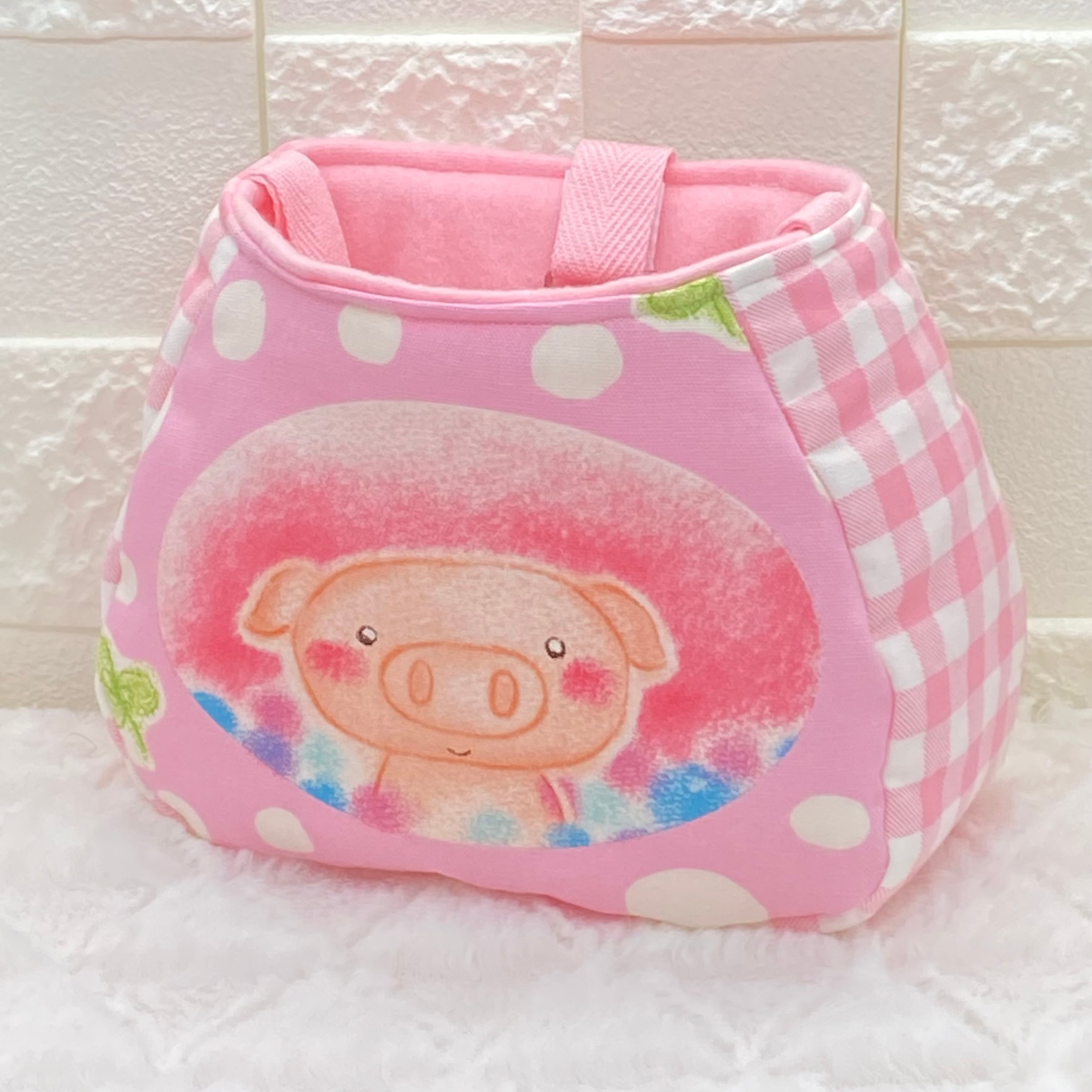 フクロモモンガ ポーチ ダブルサイズ | ぷくぷくインテリア