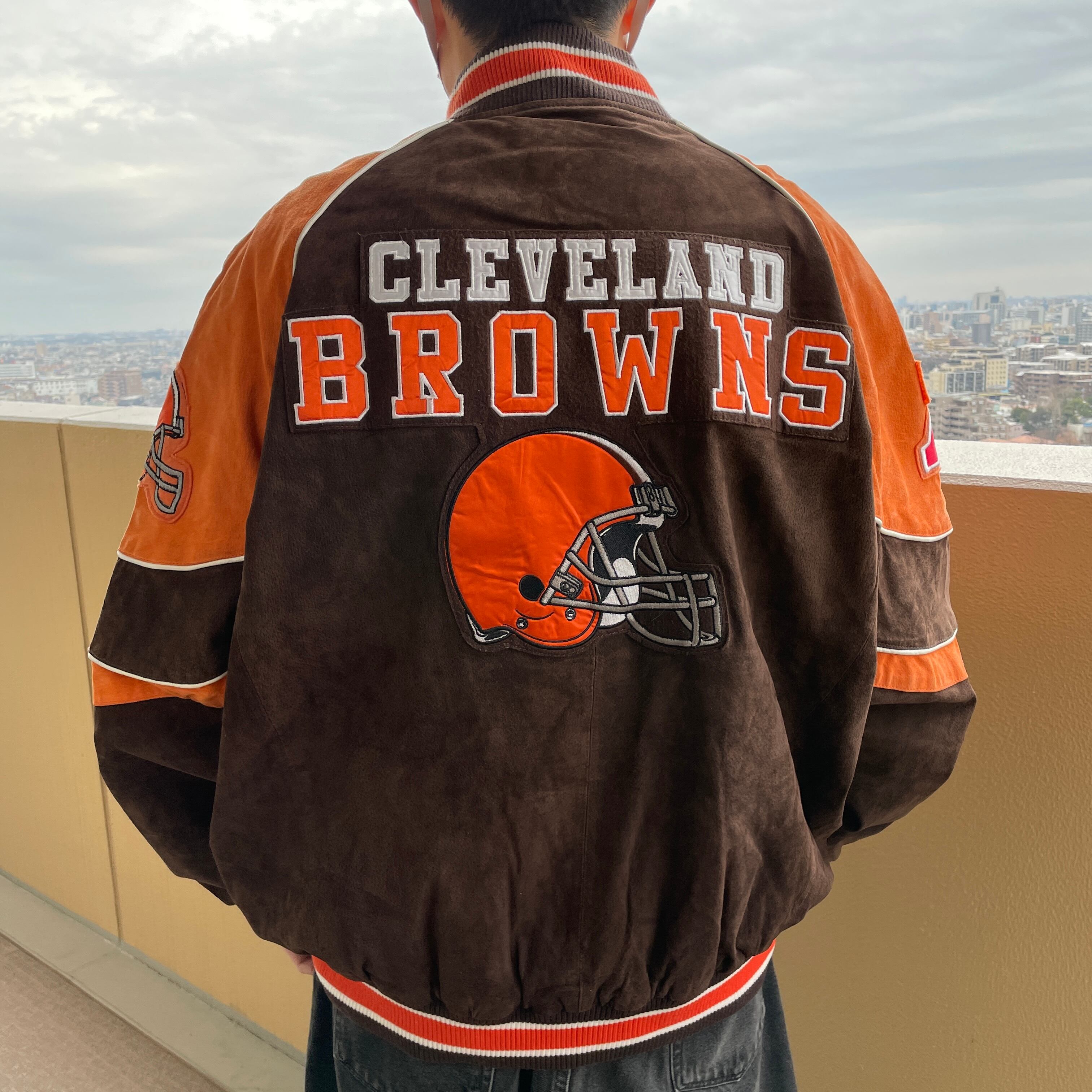 NFL browns スタジャン