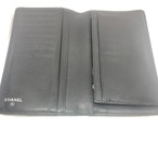 CHANEL ヴィンテージシャネル ビコローレ 二つ折り長財布