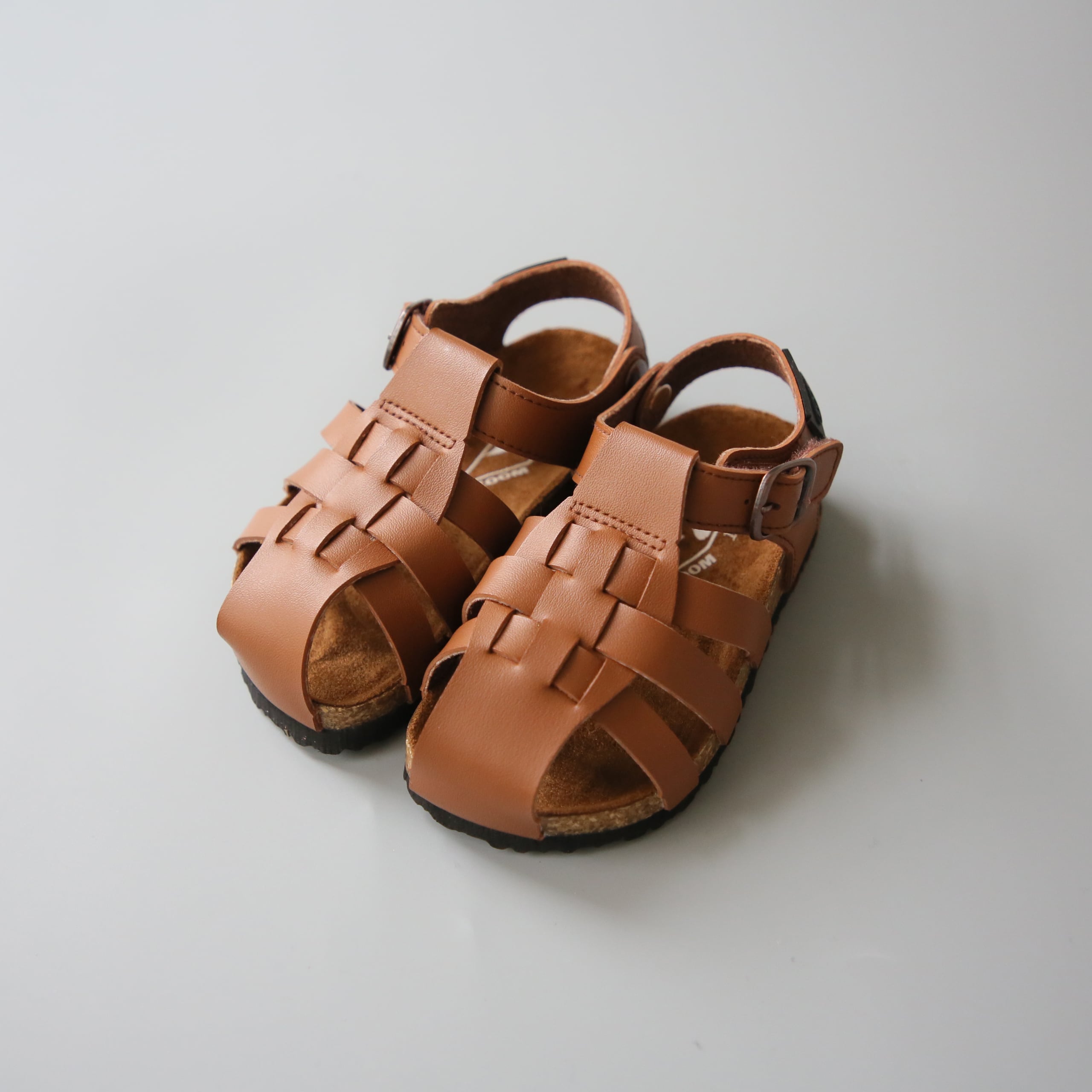 PEEP ZOOM / Turtle Sandal / BROWN / 19cm | crecer