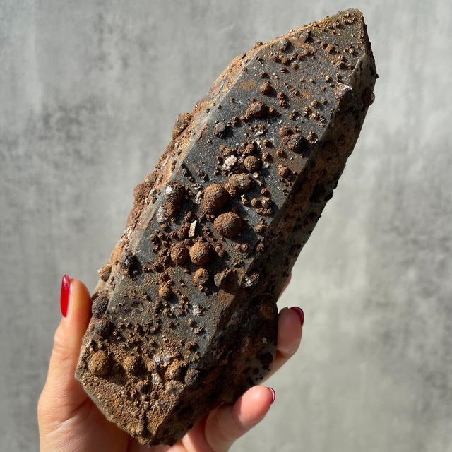 マラウィ産【スモーキークォーツ】フェルドスパー共生｜鉱物 天然石 パワーストーン