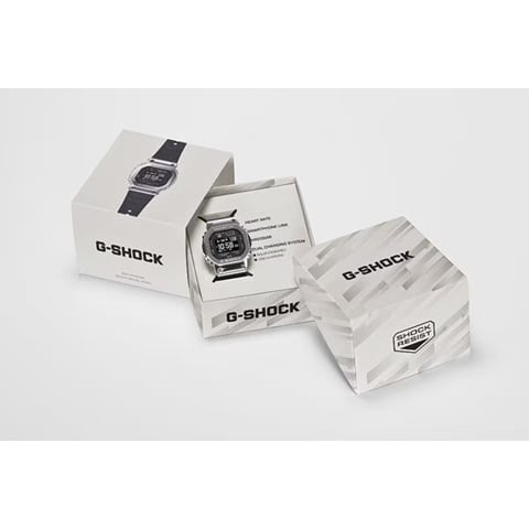 カシオ G-SHOCK GM-H5600-1JR メタルベゼル シルバー デジタル