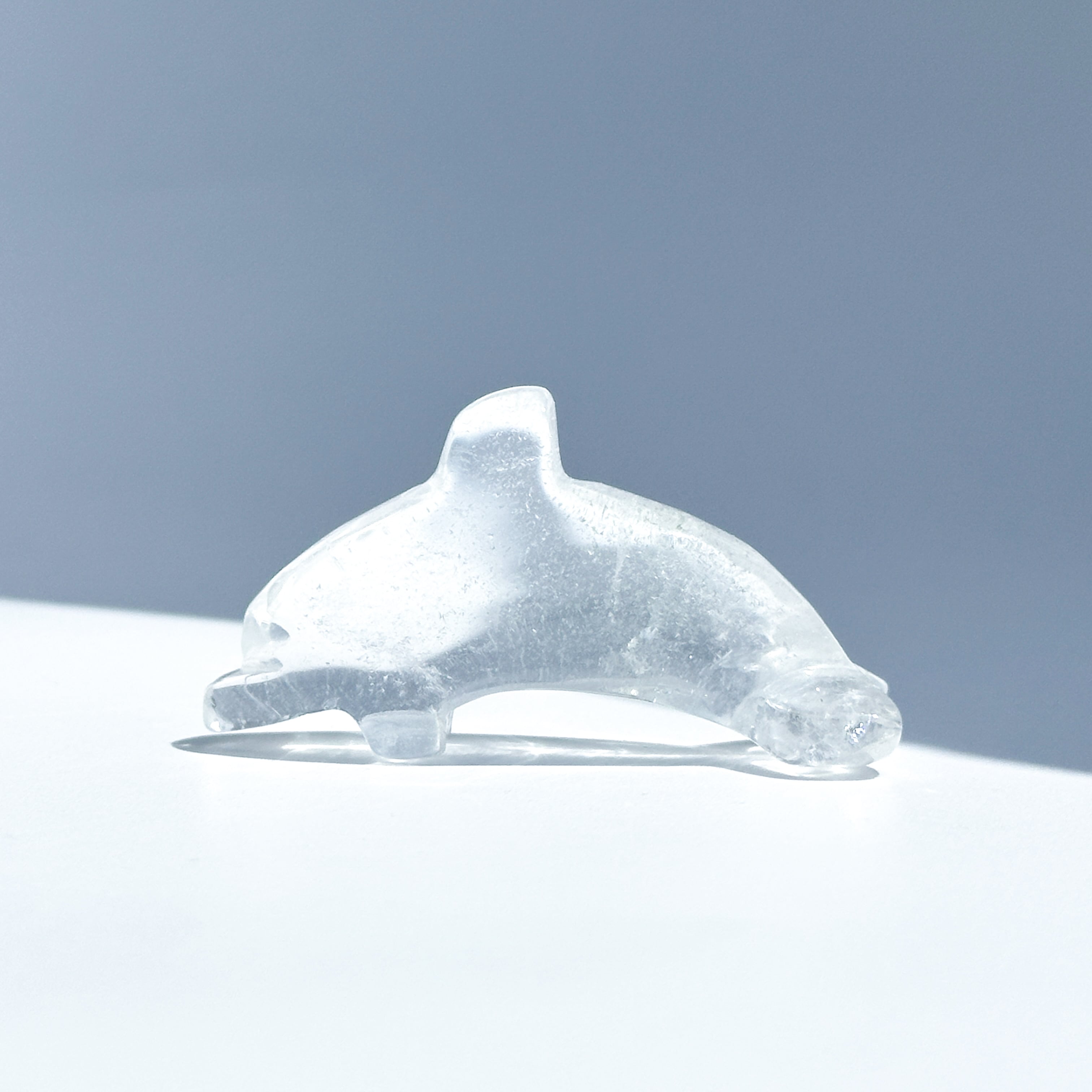 ✧ブラジル産 クリアクォーツ イルカ ドルフィン✧ 透明感◎クリアクォーツ ミニイルカ11◇Clear Quartz◇ 天然石・鉱物