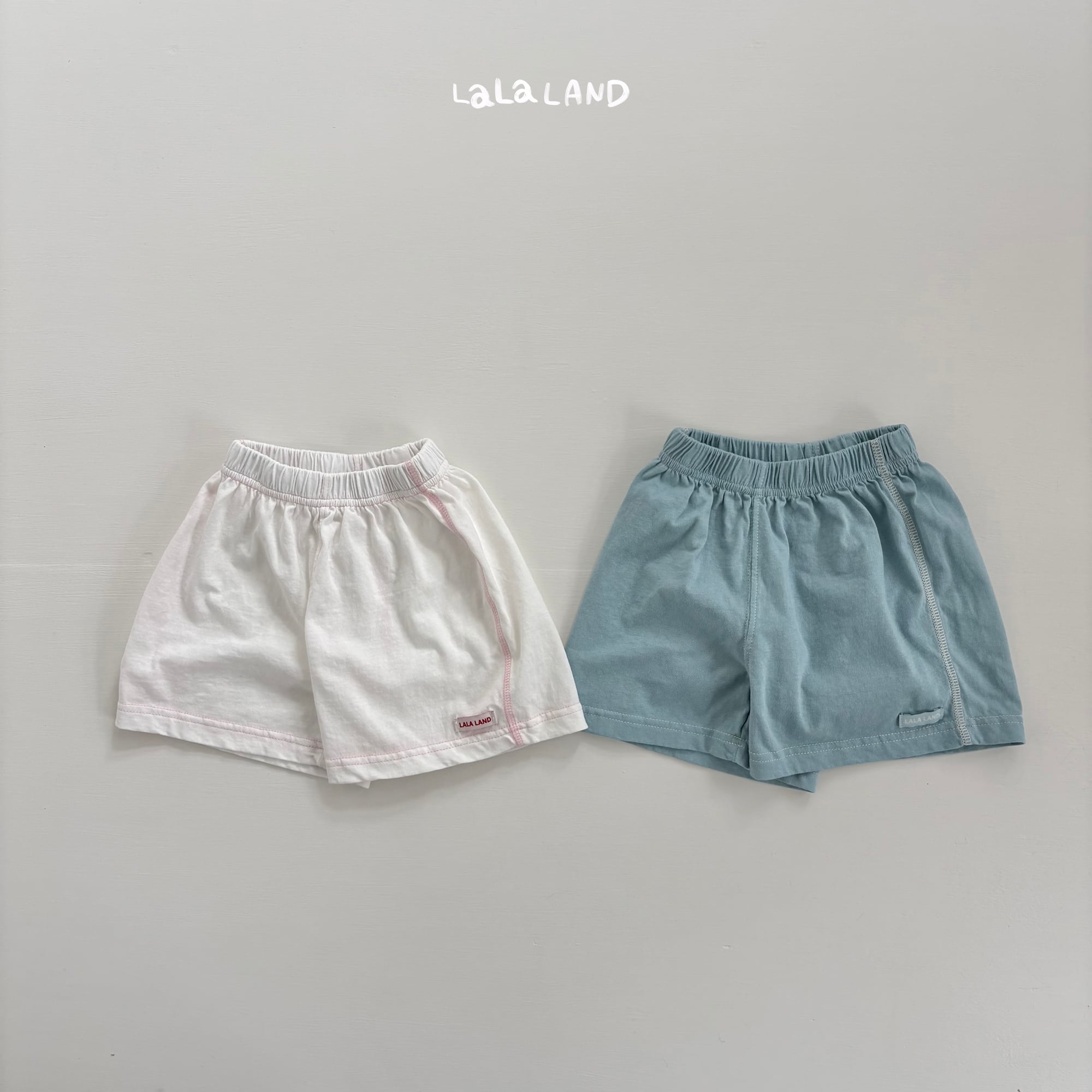 color contrast point shorts【lalaland】※5月中旬〜5月下旬発送予定