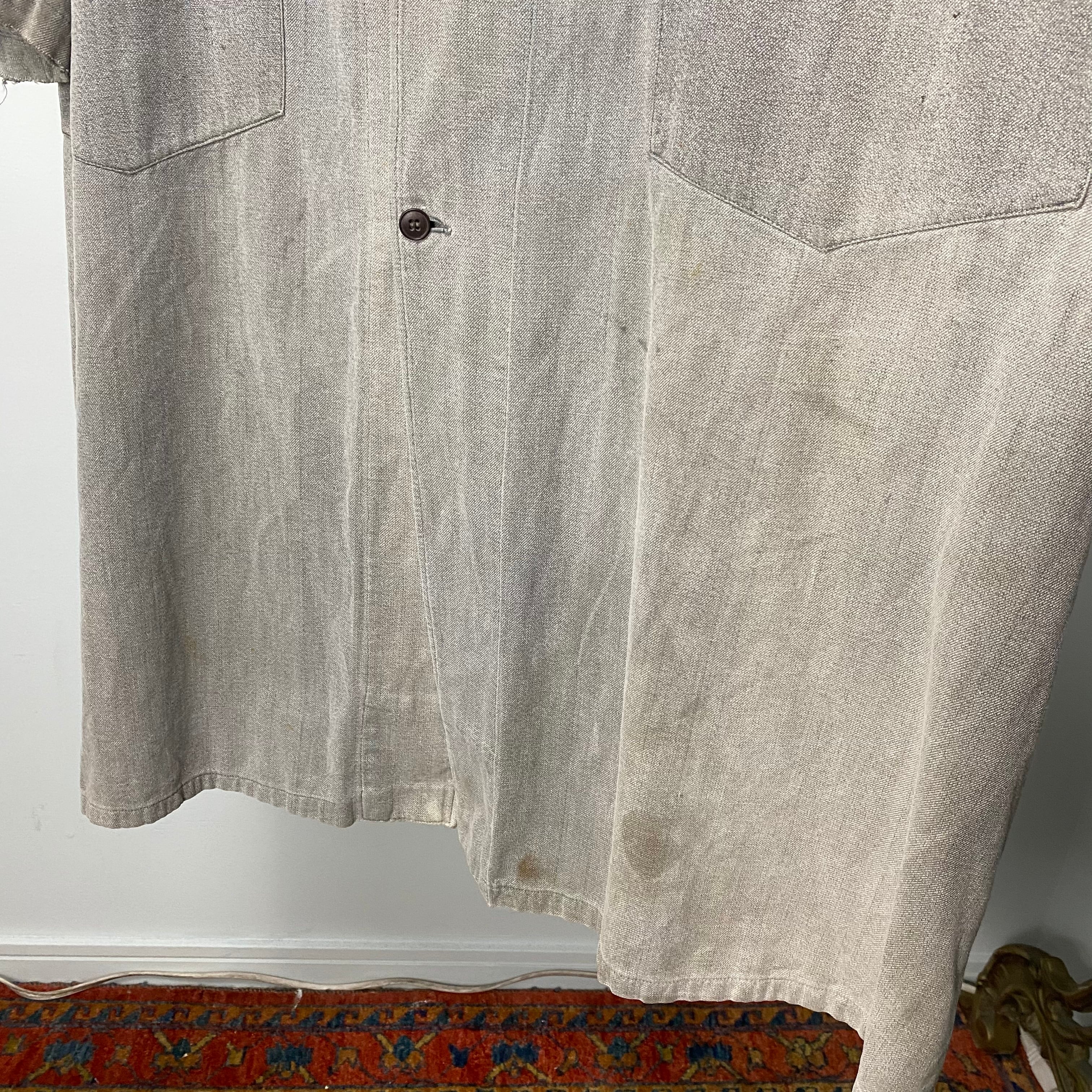 vintage 1950's French atelier coat | NOIR ONLINE