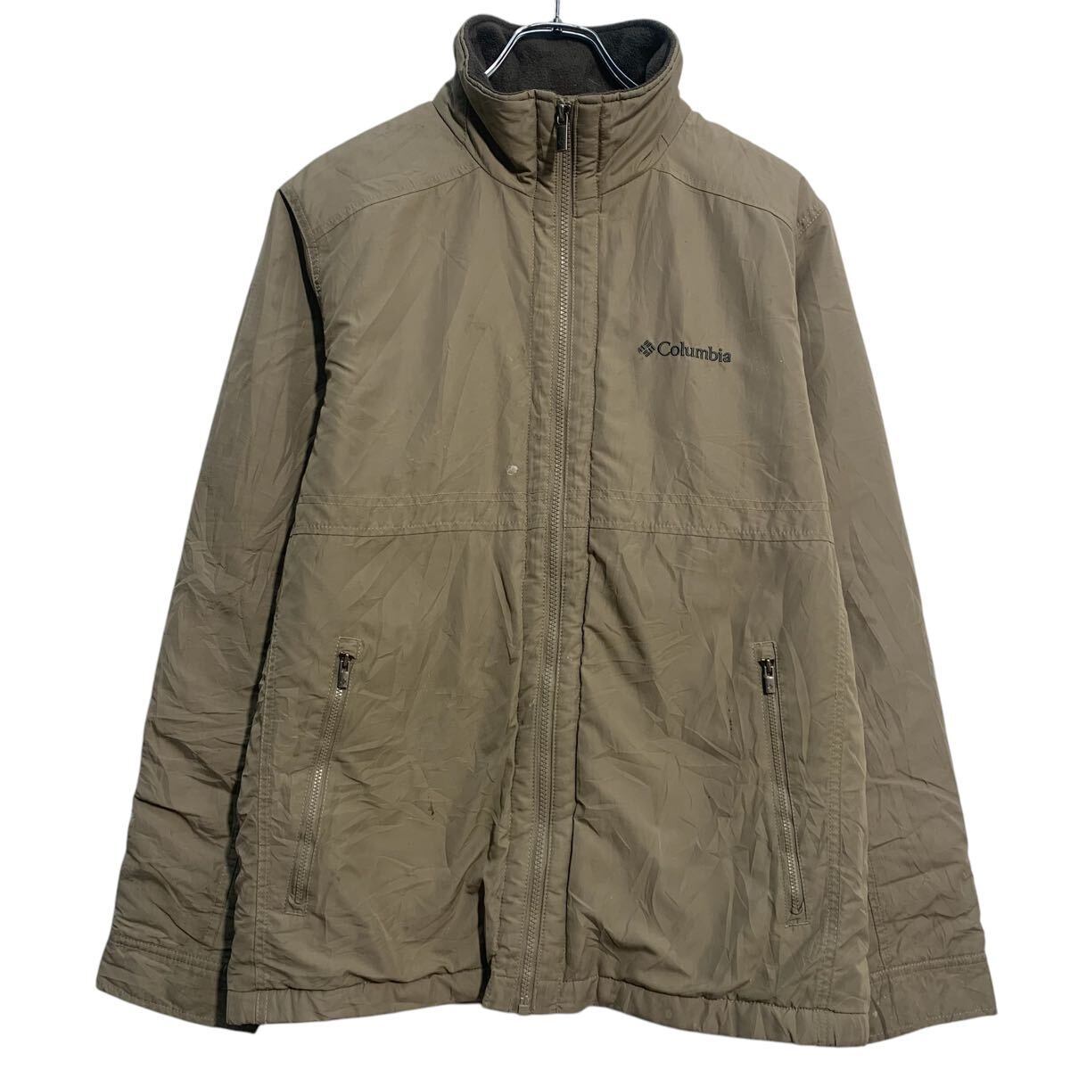 Columbia ブラウンジャケット Lサイズ Columbia ブラウン ジップアップジャケット