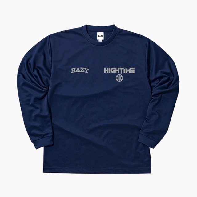 HAZY  HIGH TIME LongTee_2 ( Navy / Gray )