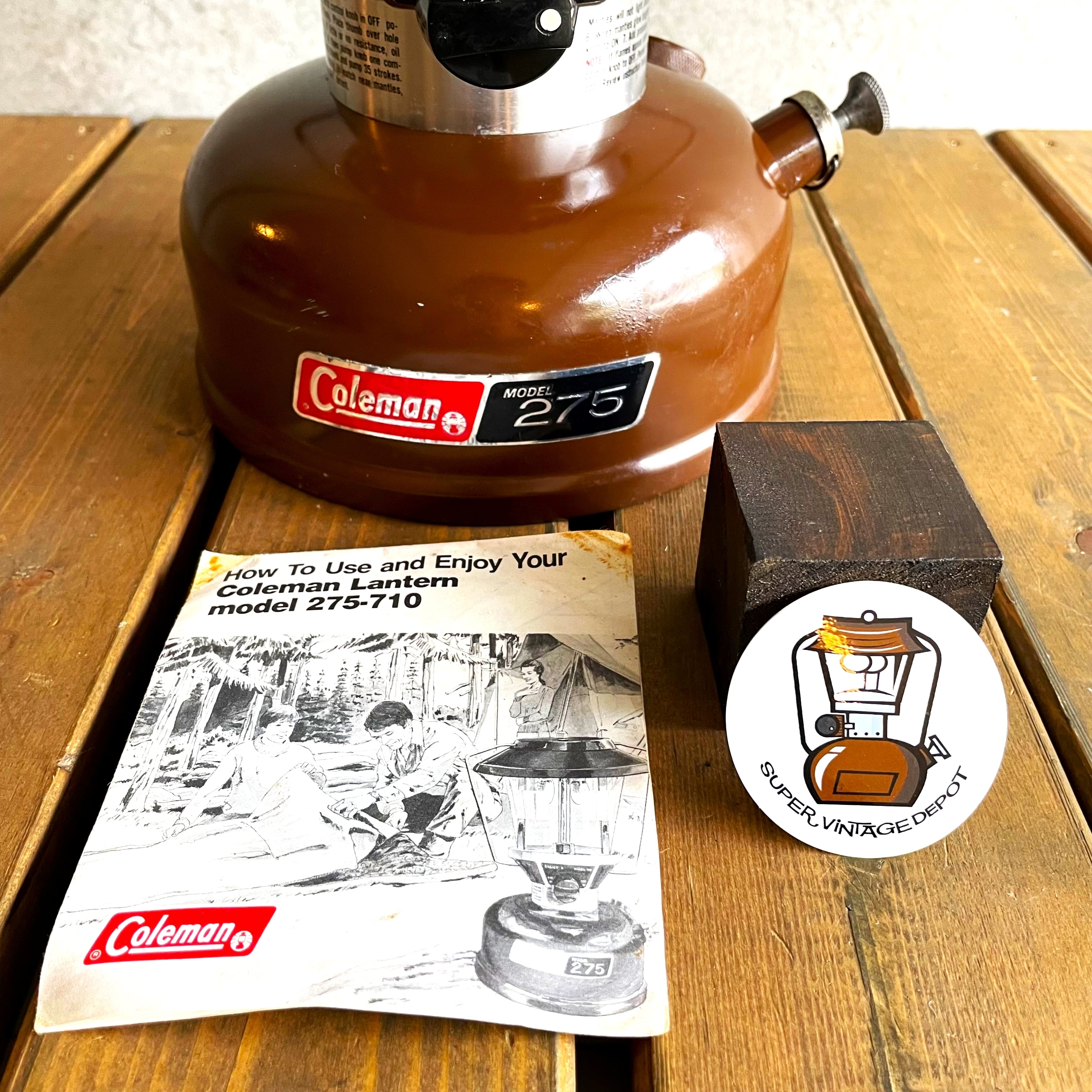 コールマン 275-710 前期 1976年7月製造 クラムシェルケース付属 コールマン 275-710 前期 1976年7月製造 クラムシェルケース付属