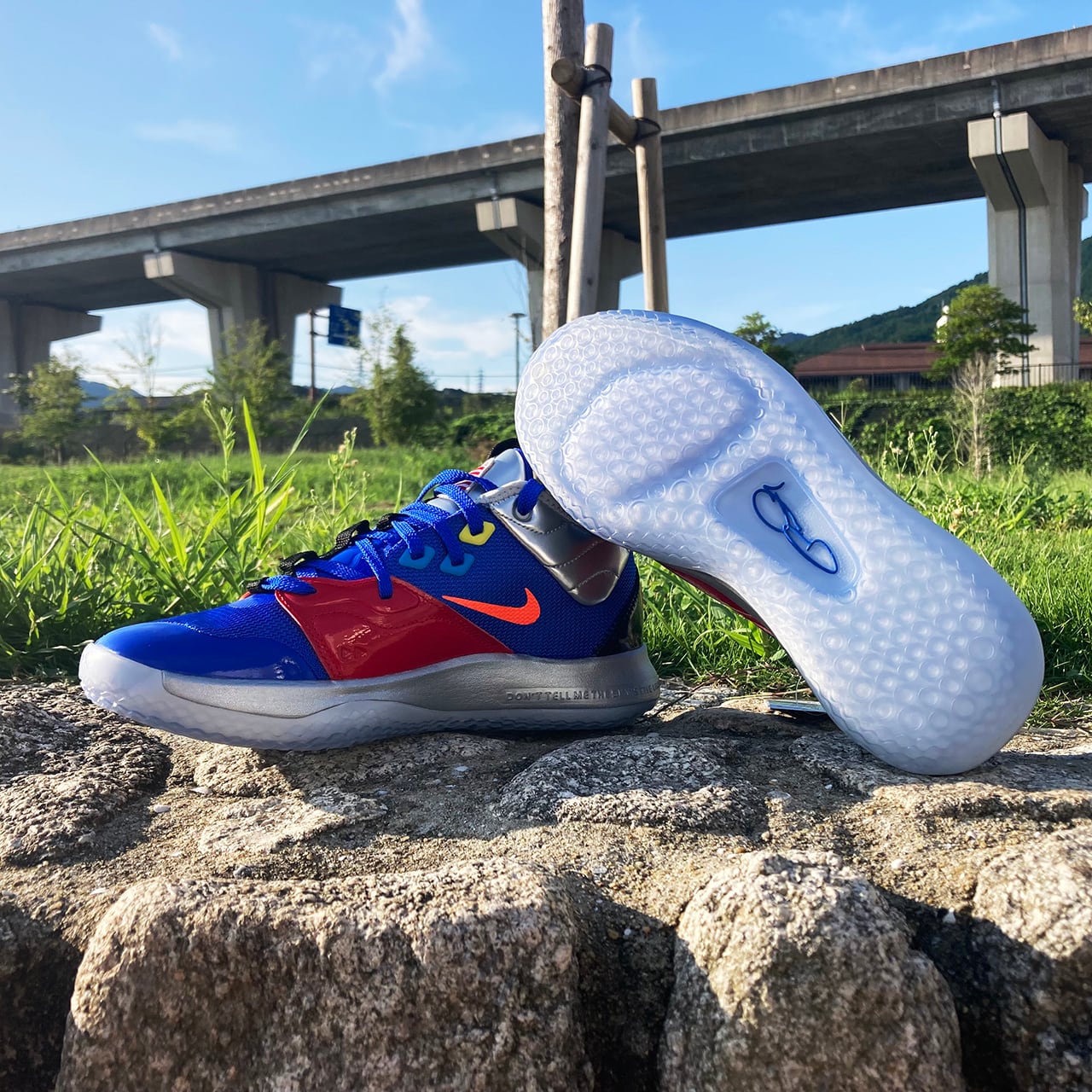 NIKE PG3 NASA 27.0cm