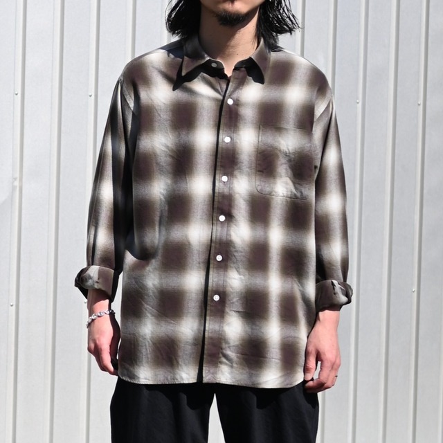THE DAY / OMBRE PLAID SHIRT