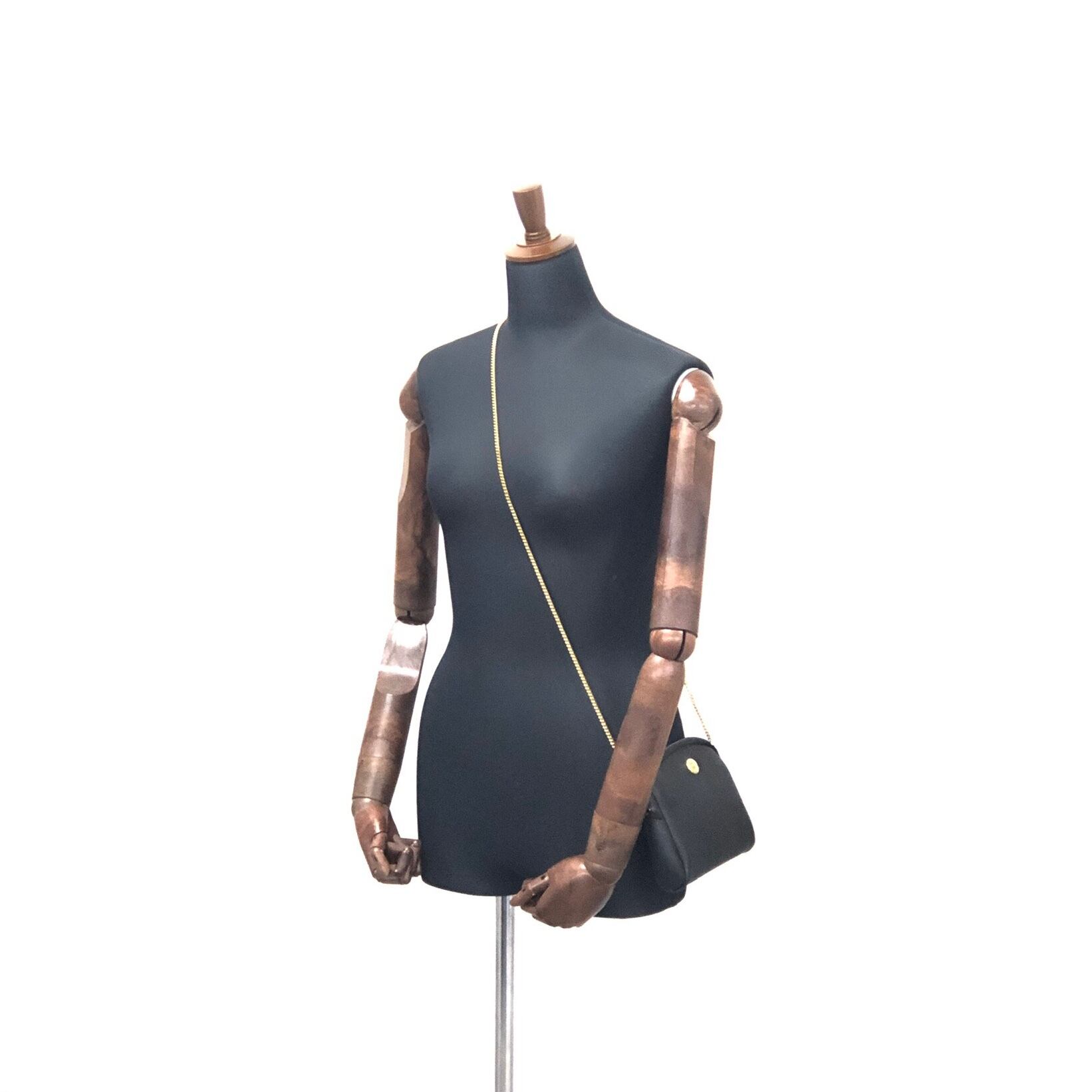 Christian Dior ディオール ハニカム柄 チェーン ポシェット ミニ