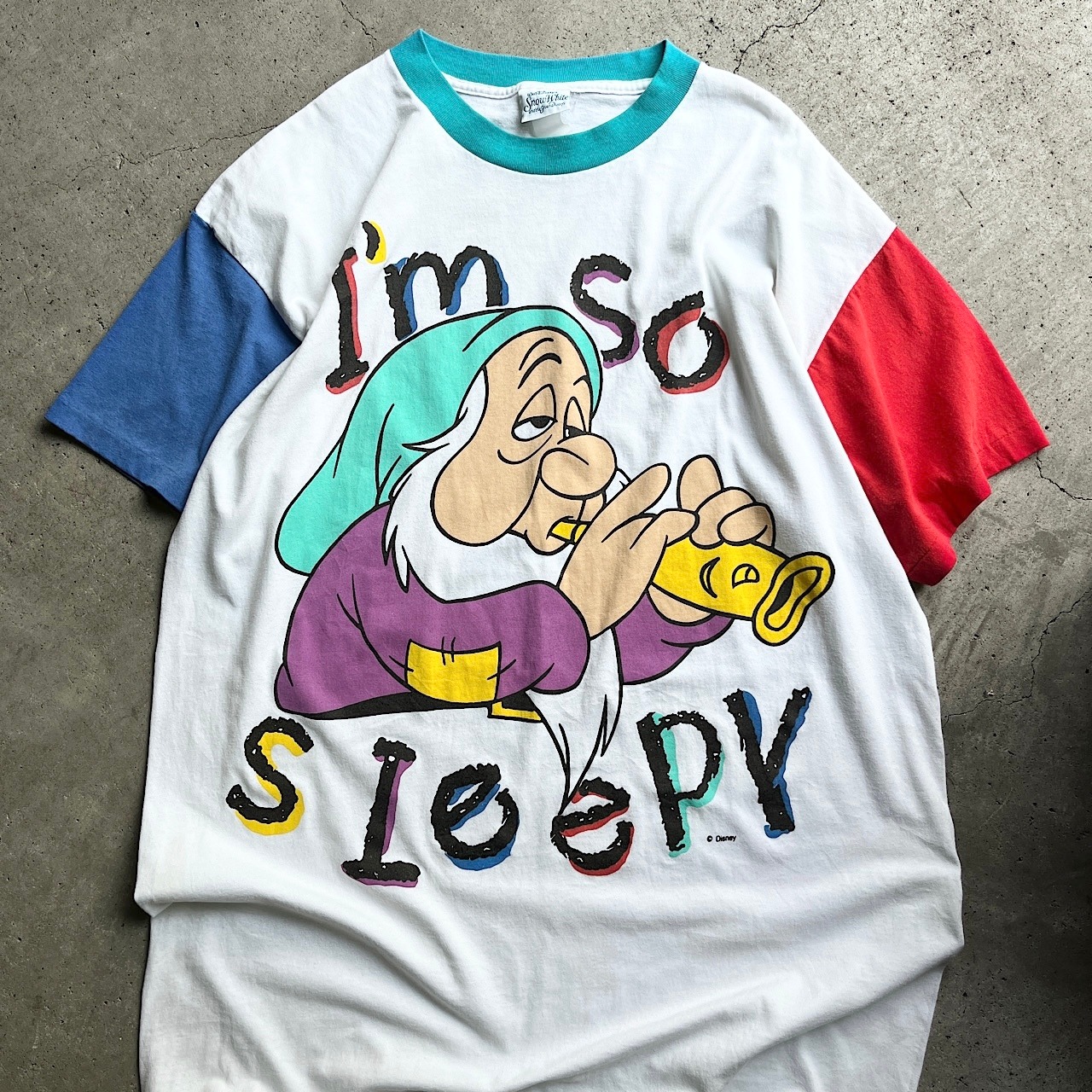 90年代 Disney SNOW WHITE 白雪姫 七人の小人 SLEEPY スリーピー 