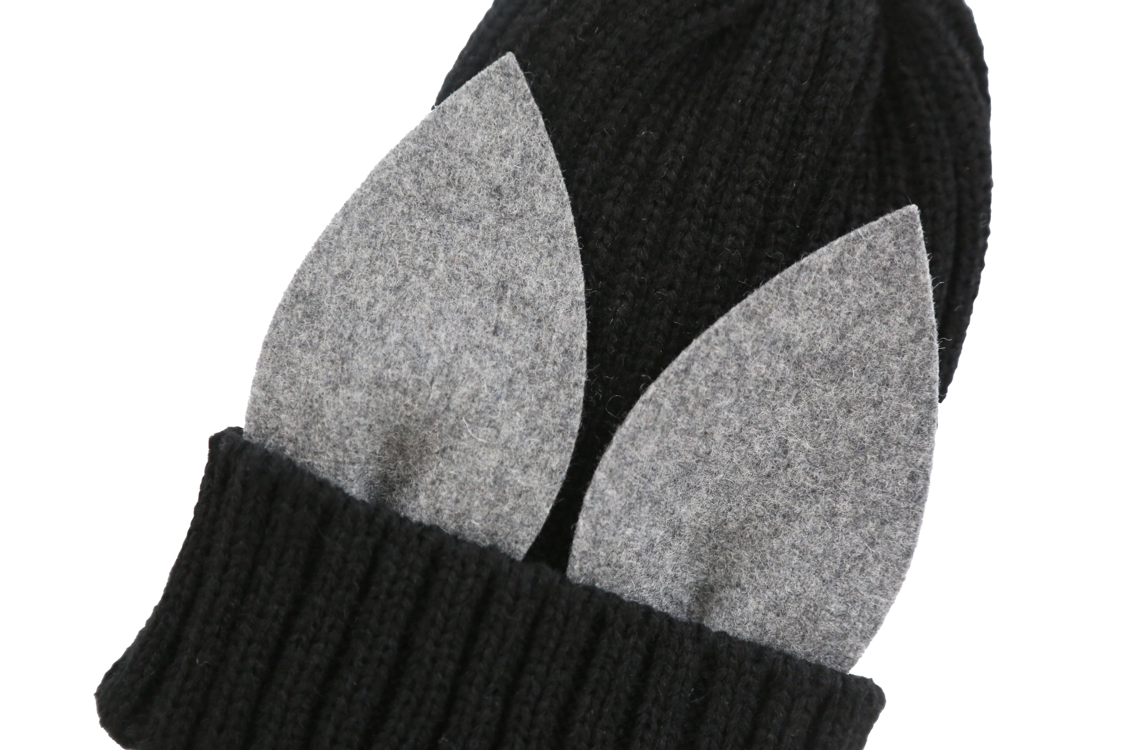 eLfinFolk(エルフィンフォルク)/ Beast beanie / black / S,M | crecer 