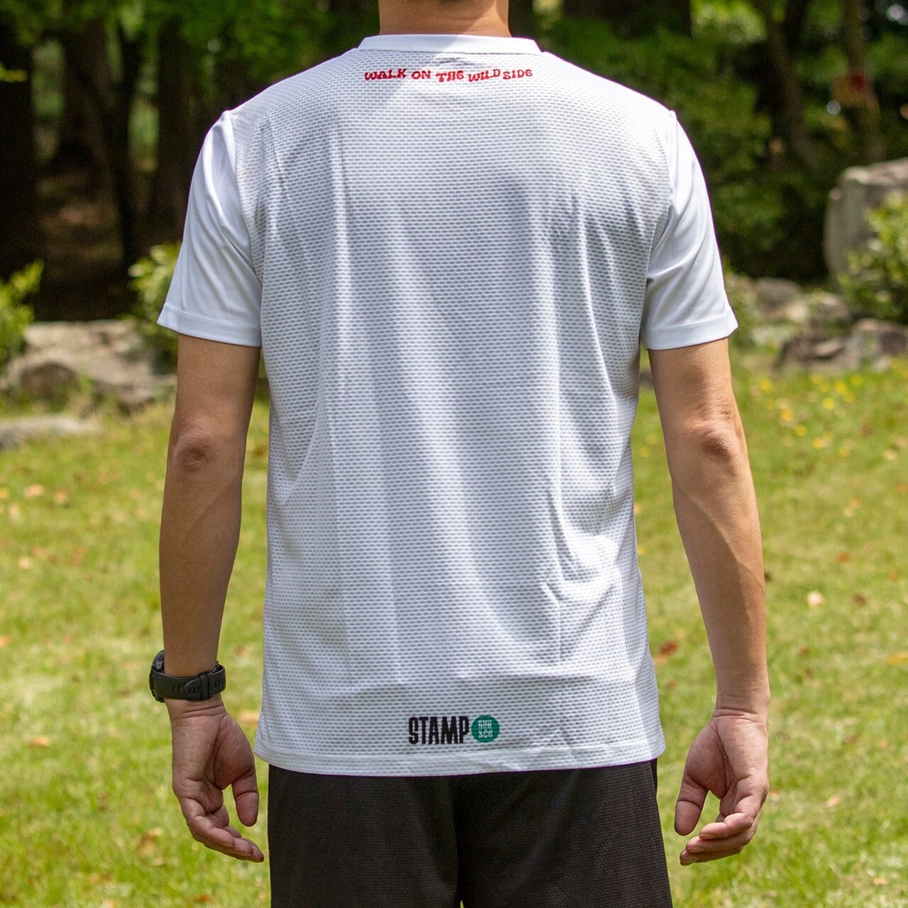 STAMP RUN&CO（スタンプランアンドコー）STAMP GRAPHIC RUN TEE (WALK